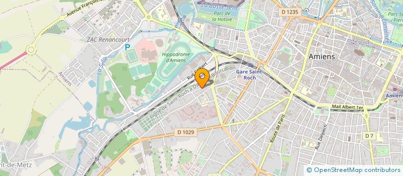 localisation de l'entreprise SOGETIMO à AMIENS