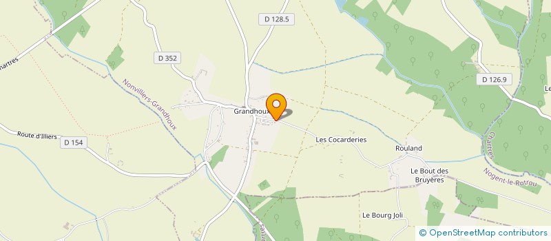 localisation de l'entreprise SOGETIMO à NONVILLIERS-GRANDHOUX
