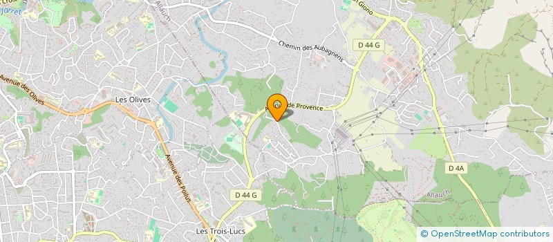 localisation de l'entreprise SOGETONDA  ALLAUCH