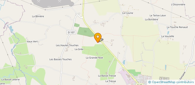 localisation de l'entreprise SOGETRA à MOULINS