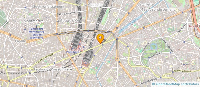 localisation de l'entreprise SOGETRAN IMMOBILIER  PARIS