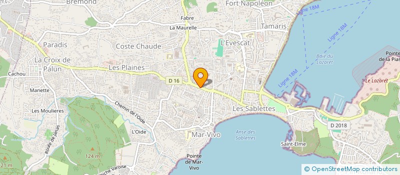 localisation de l'entreprise SOGETRANS à LA SEYNE-SUR-MER