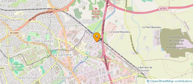 localisation de l'entreprise SOGEVAL  CLERMONT-FERRAND