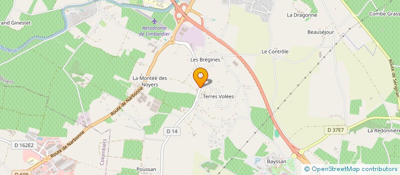 localisation de l'entreprise SOGEWAG à BEZIERS