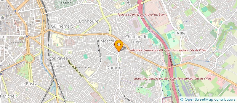 localisation de l'entreprise SOGEX EXPERTS  TOULOUSE