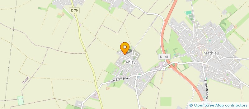 localisation de l'entreprise SOGH CARE  ANISY