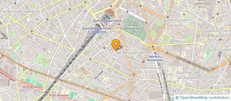 localisation de l'entreprise SOGI 14 à PARIS
