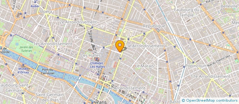 localisation de l'entreprise SOGI3 à PARIS