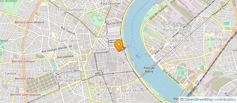 localisation de l'entreprise SOGIA SYSTEME à BORDEAUX