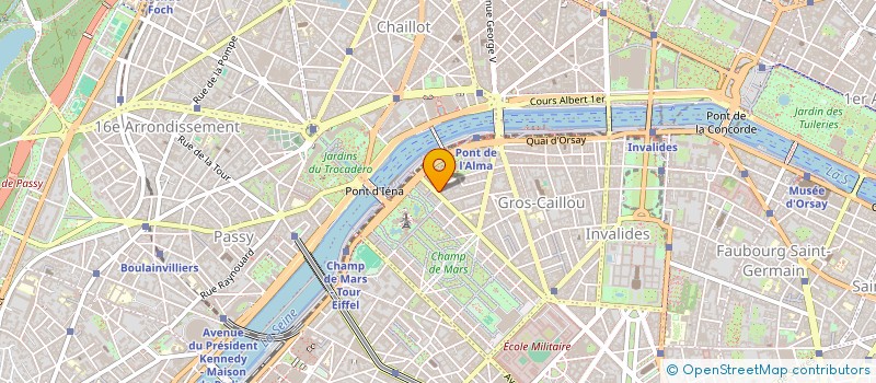 localisation de l'entreprise SOGIBOURDONNAIS à PARIS