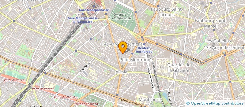 localisation de l'entreprise SOGIBREZIN à PARIS
