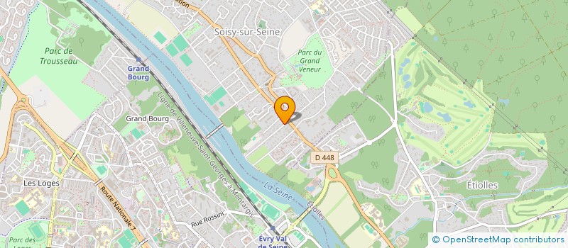 localisation de l'entreprise SOGIDI à SOISY-SUR-SEINE