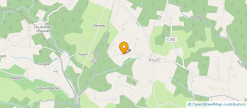 localisation de l'entreprise SOGIELEC à ABZAC