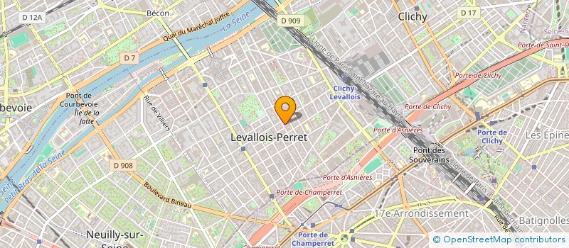 localisation de l'entreprise SOGIFIL AND PARTNERS à LEVALLOIS-PERRET