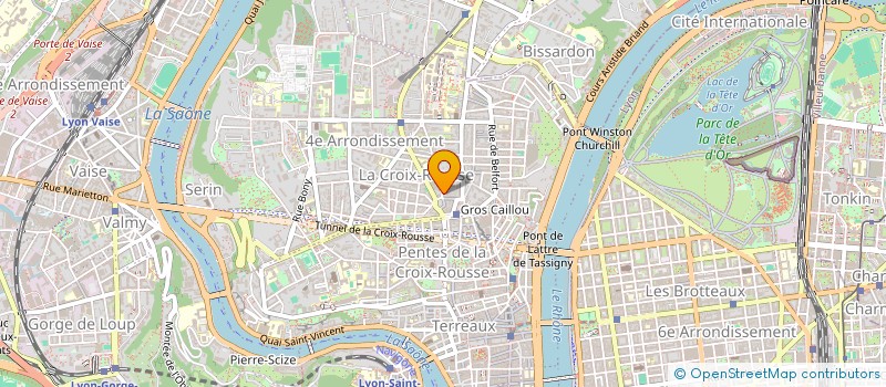 localisation de l'entreprise SOGIL  LYON