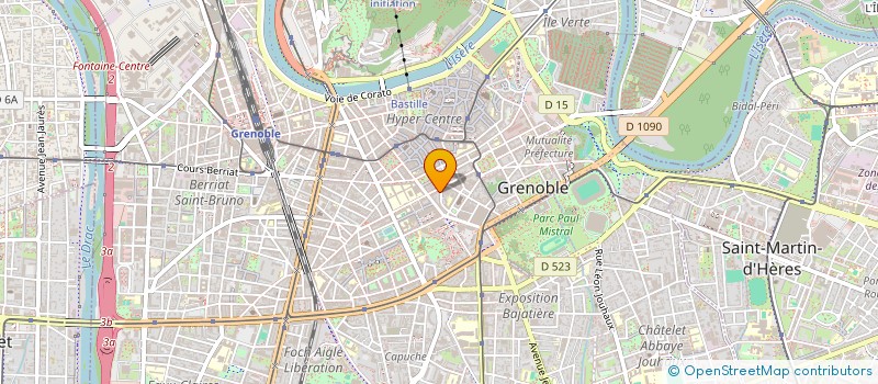 localisation de l'entreprise SOGIM à GRENOBLE