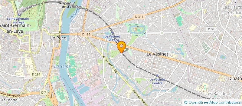 localisation de l'entreprise SOGIM  LE VESINET