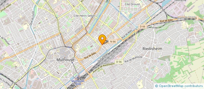localisation de l'entreprise SOGIMA MULHOUSE à MULHOUSE