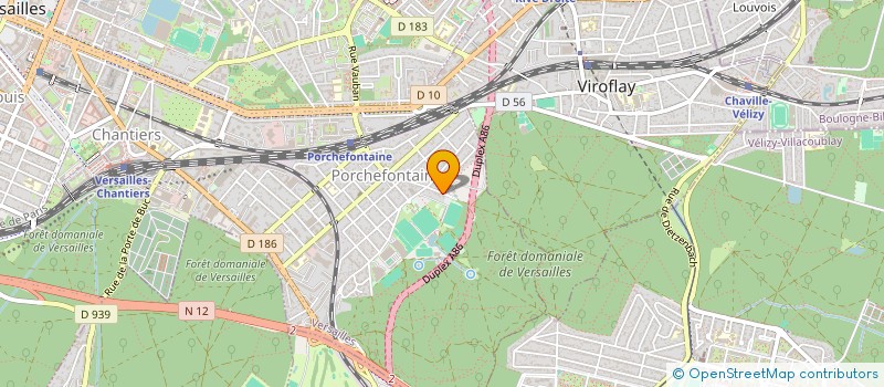 localisation de l'entreprise SOGIMAAL à VERSAILLES