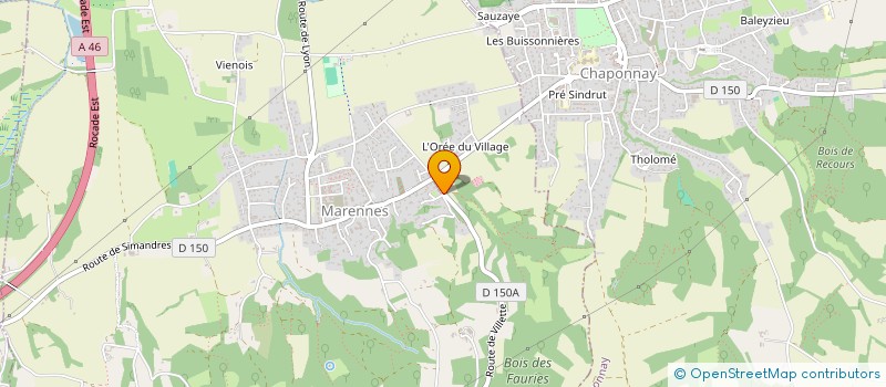 localisation de l'entreprise SOGIMAR à MARENNES