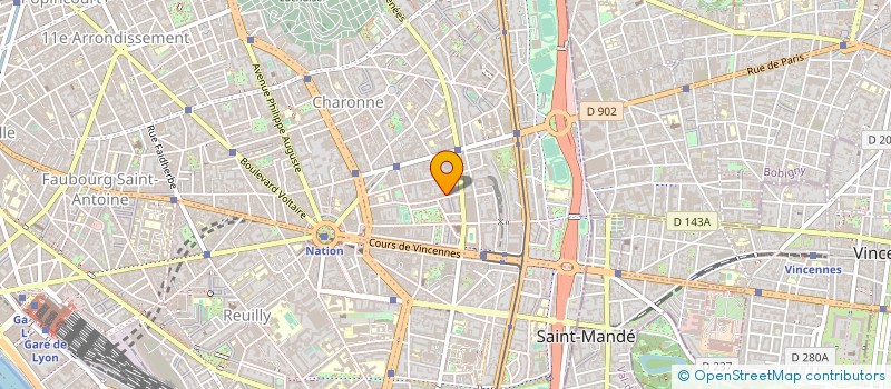 localisation de l'entreprise SOGIME à PARIS