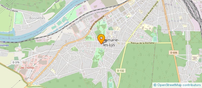 localisation de l'entreprise SOGIMO à DAMMARIE-LES-LYS