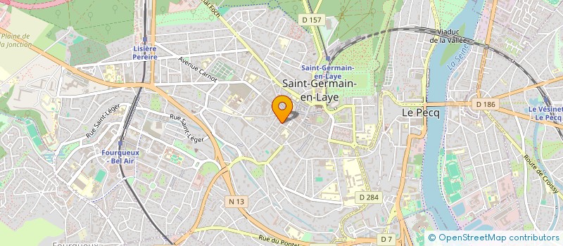 localisation de l'entreprise SOGIMONTARDAT à SAINT-GERMAIN-EN-LAYE