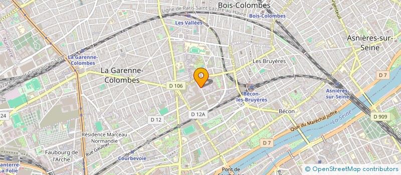 localisation de l'entreprise SOGIP DIRECT à COURBEVOIE