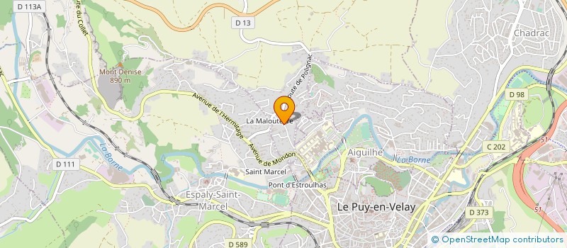 localisation de l'entreprise SOGIPA  POLIGNAC