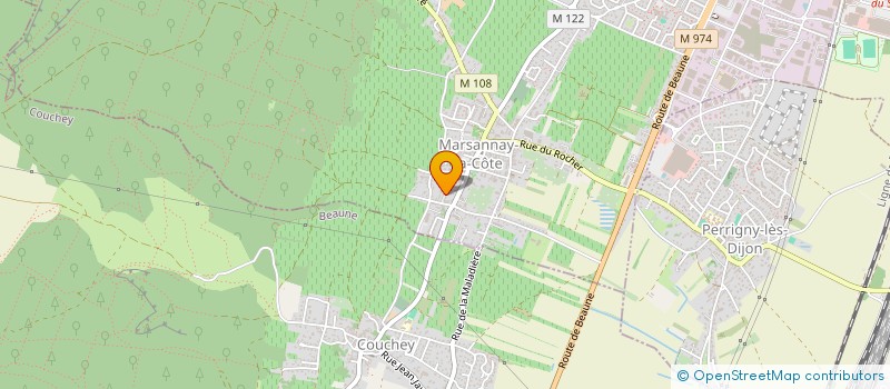localisation de l'entreprise SOGIPER à MARSANNAY-LA-COTE