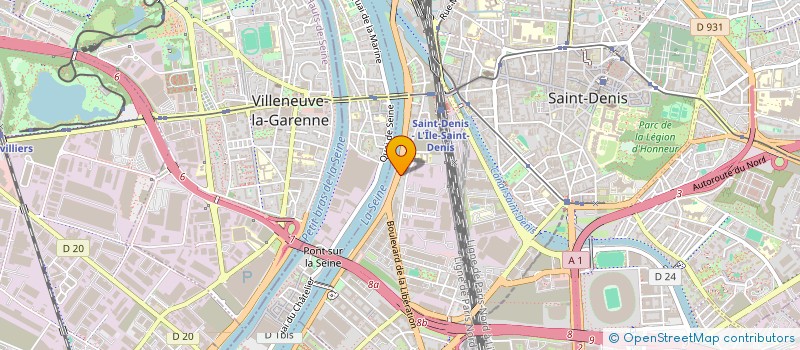 localisation de l'entreprise SOGIR SECURITE à SAINT-DENIS