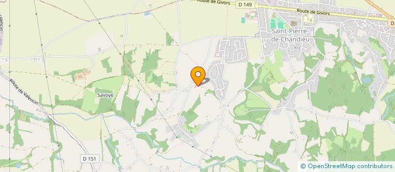 localisation de l'entreprise SOGIRE  SAINT-PIERRE-DE-CHANDIEU