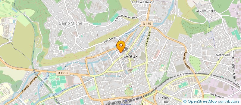 localisation de l'entreprise SOGIRIM à EVREUX