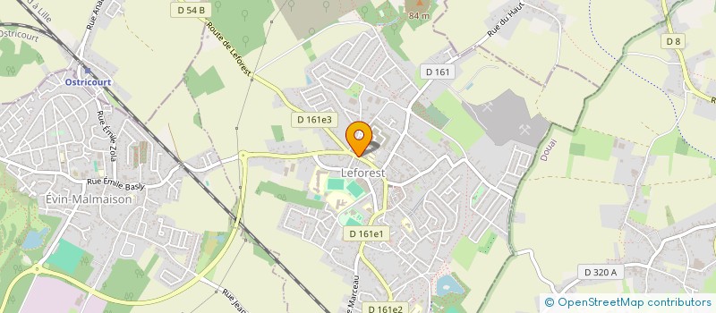 localisation de l'entreprise SOGLAM IMMOBILIER  LEFOREST