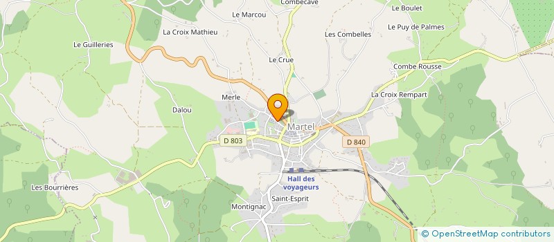 localisation de l'entreprise SOGMKO  MARTEL