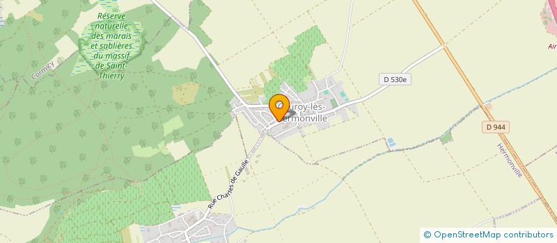 localisation de l'entreprise SOGNI CORSI  CAUROY-LES-HERMONVILLE