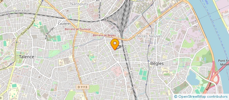 localisation de l'entreprise SOGNI D'ORO à BEGLES
