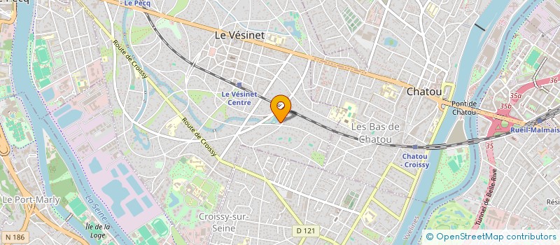 localisation de l'entreprise SOGNO  LE VESINET