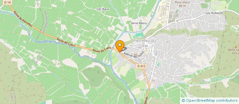 localisation de l'entreprise SOGNU  PIERREFEU-DU-VAR