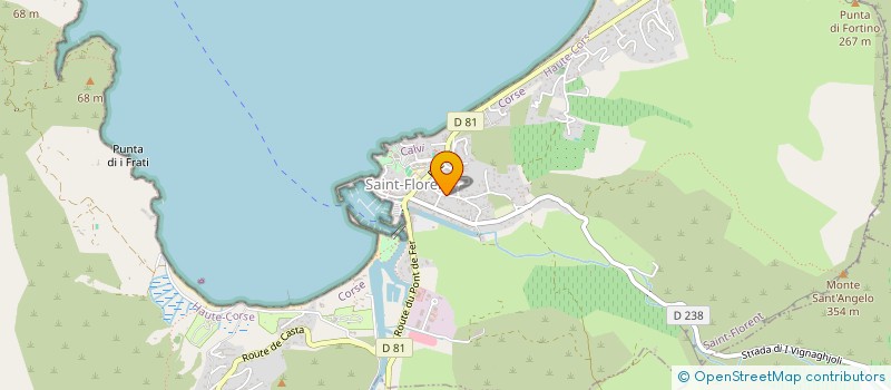 localisation de l'entreprise SOGNU DI CORSICA à SAINT-FLORENT