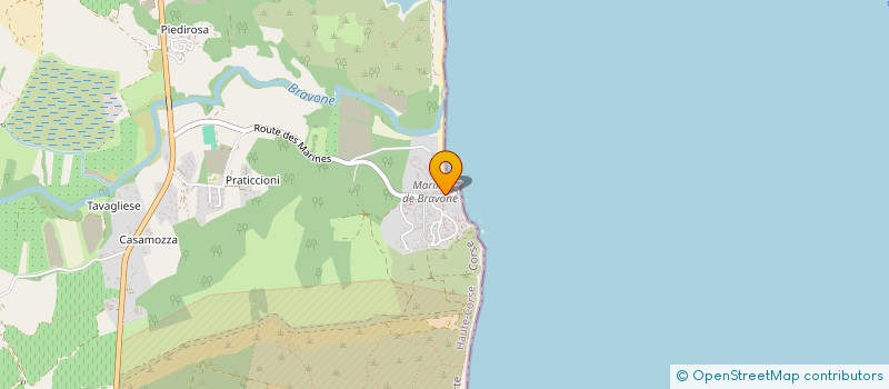 localisation de l'entreprise SOGNU DI MARE PLAGE à LINGUIZZETTA
