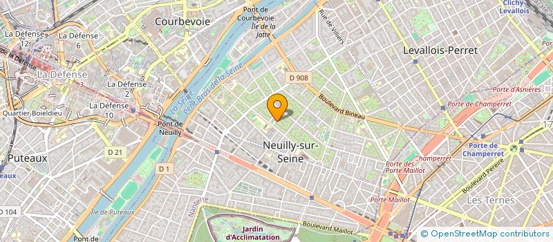 localisation de l'entreprise SOGO 55 à NEUILLY-SUR-SEINE