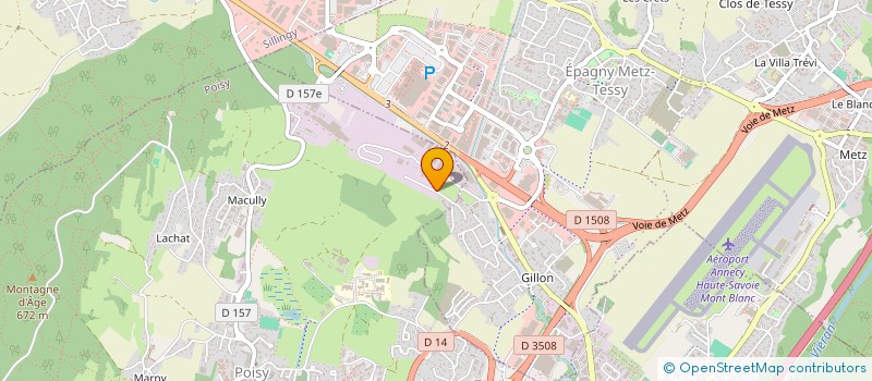 localisation de l'entreprise SOGO COM  POISY