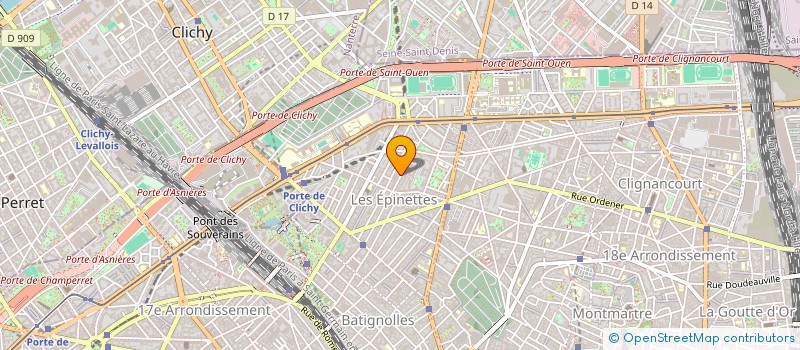 localisation de l'entreprise SOGOA  PARIS