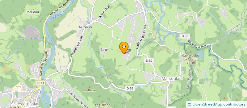 localisation de l'entreprise SOGOAN IMMO  MONTSAUNES