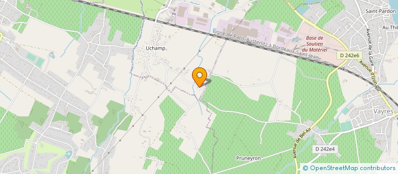 localisation de l'entreprise SOGOBAT  IZON