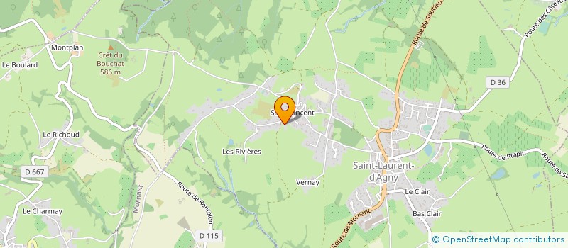 localisation de l'entreprise SOGOFI  SAINT-LAURENT-D'AGNY