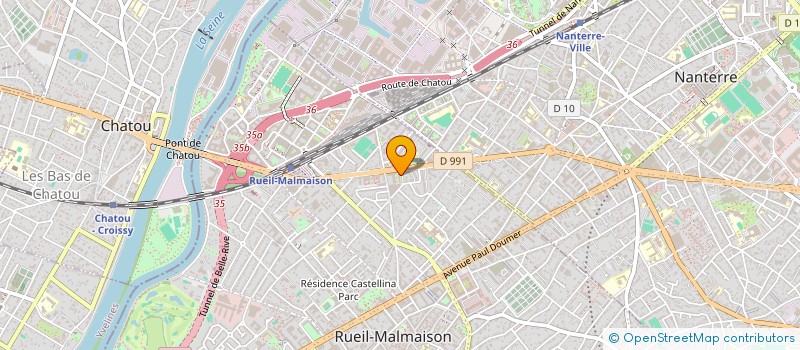 localisation de l'entreprise SOGOOD CARITATIF à RUEIL-MALMAISON