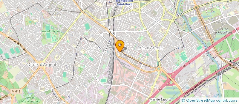 localisation de l'entreprise SOGRADAL à MONTPELLIER