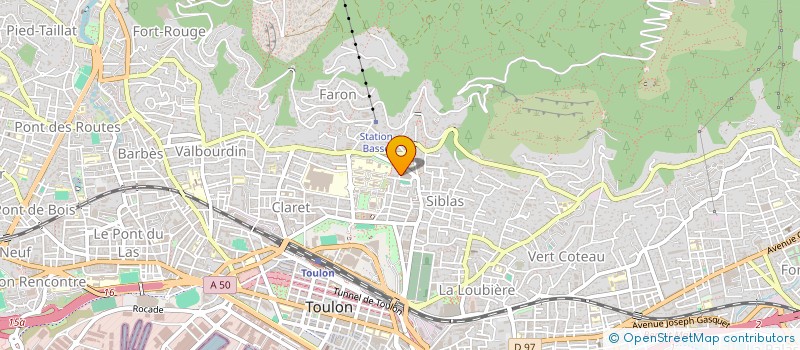 localisation de l'entreprise SOGRAF PROVENCE  TOULON